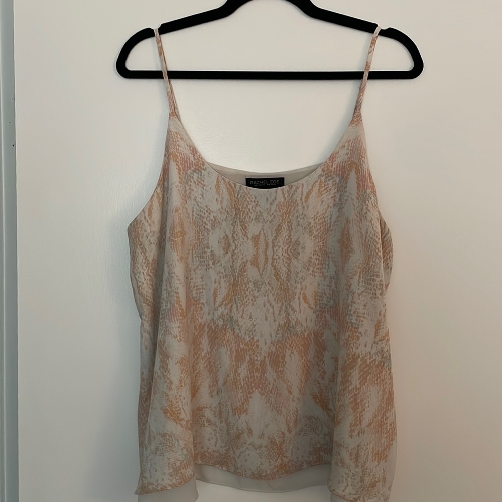 Snake Patterned Multicolor Camisole